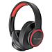 ABT-B26-N cuffia e auricolare Cuffie Wireless A Padiglione MUSICA Bluetooth Nero, Rosso - Foto miniatura 1