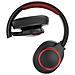ABT-B26-N cuffia e auricolare Cuffie Wireless A Padiglione MUSICA Bluetooth Nero, Rosso - Foto miniatura 7
