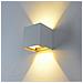 Applique A Parete Faretto 52 Led Luce Calda 22 Watt Esterno Interno Ip65 Es66gc - Foto miniatura 1