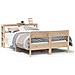 Letto Senza Materasso 150x200 Cm In Legno Massello Di Pino - Foto miniatura 2