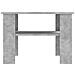 Tavolino Da Salotto Grigio Cemento 60x60x42cm Legno Multistrato - Foto miniatura 3