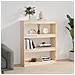 Libreria /divisorio 80x30x103,5 Cm In Legno Massello Di Pino - Foto miniatura 3