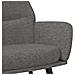 Sedia Relax Grigio Chiaro In Tessuto - Foto miniatura 5
