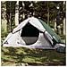 Tenda da Campeggio a Cupola per 2 Persone Verde Impermeabile - Foto miniatura 1