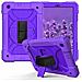 Custodia Per Samsung Galaxy Tab A 10.1"" Con Tracolla Viola - Foto miniatura 1