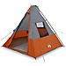 Tenda con tetto Grigio e Arancione e Nero 383 x 338 x 217 cm - Foto miniatura 3