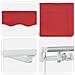 Tenda Retrattile con 600 × 350 cm Rosso - Foto miniatura 8