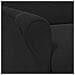 poltrona Nero 76 x 94 x 102 cm Velluto - Foto miniatura 8