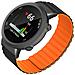Cinturino Magnetico In Silicone Compatibile Con Garmin Forerunner 45/45s /swim 2 - Vari Colori Black+orange - Foto miniatura 4