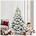 Albero di Natale artificiale con 300 LED Bianco 210 cm PE e PVC - Foto miniatura 2