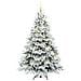 Albero di Natale artificiale con 300 LED Bianco 210 cm PE e PVC - Foto miniatura 4