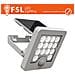 Faro da esterno solare con sensore di movimento 40W (4 led) - Bianco - Foto miniatura 1
