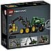 Technic 42218 Mietitrebbia Gommato John Deere 1470H, Veicolo Giocattolo da Cantiere, Braccio Rotante e Pinza, Regalo 7+ - Foto miniatura 3