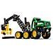 Technic 42218 Mietitrebbia Gommato John Deere 1470H, Veicolo Giocattolo da Cantiere, Braccio Rotante e Pinza, Regalo 7+ - Foto miniatura 12