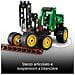 Technic 42218 Mietitrebbia Gommato John Deere 1470H, Veicolo Giocattolo da Cantiere, Braccio Rotante e Pinza, Regalo 7+ - Foto miniatura 26