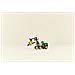 Technic 42218 Mietitrebbia Gommato John Deere 1470H, Veicolo Giocattolo da Cantiere, Braccio Rotante e Pinza, Regalo 7+ - Foto miniatura 30
