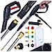 Pistola Alta Pressione Pro Clean Gun Pcg1 - Set Con Lancia E Schiumogeno 1000ml | 5 Ugelli | Pressione Max 4000 Psi | Compatibile Con Kärcher, Bosch, Lavor - Foto miniatura 1