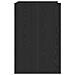 Mobiletto per lavatrice Rovere Nero 67,5 x 62 x 97 cm - Foto miniatura 6