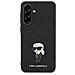 Karl Lagerfeld Custodia Metallica Lucida Per Samsung Galaxy A56 - Nera - Foto miniatura 2