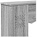 Cornice per camino Sonoma grigio 102 x 20 x 102 cm - Foto miniatura 7