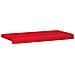 Cuscino per panchina Similpelle Rosso Profondità 35 cm - Foto miniatura 5