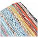 panca 60 x 30 x 45 cm Pelle Vera Multicolore - Foto miniatura 8