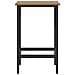 Sgabello da bar 2 pz Rovere Artigianale 40 x 32 x 74 cm - Foto miniatura 3