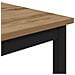 Sgabello da bar 2 pz Rovere Artigianale 40 x 32 x 74 cm - Foto miniatura 4
