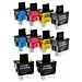 Lc900 Kit 10 Cartucce Compatibili Nero+colori Per Brother Dcp-117c - Foto miniatura 1