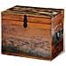 Scatola In Legno Anticato Massello - Foto miniatura 1