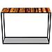 Consolle In Legno Massello Recuperato 110x35x76 Cm - Foto miniatura 6