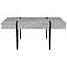 Tavolino Grigio Chiaro Effetto Cemento Adena - Foto miniatura 7