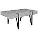 Tavolino Grigio Chiaro Effetto Cemento Adena - Foto miniatura 1