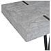 Tavolino Grigio Chiaro Effetto Cemento Adena - Foto miniatura 6