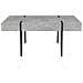 Tavolino Grigio Chiaro Effetto Cemento Adena - Foto miniatura 19