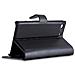 Custodia Compatibile Con Sony Xperia M5 In Nero Carbone - Coperchio Protettiva Con Chiusura Magnetica, Funzione Stand E Tasca Per Le Carte - Foto miniatura 4