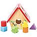 Forma My Little Bird House Sorter Puzzle Educativo Sensoriale Del Giocattolo Del Bambino Con Blocchi Colorati - Adatto Ha Bambini Di Età Superiore 1 Anno - Foto miniatura 1