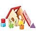 Forma My Little Bird House Sorter Puzzle Educativo Sensoriale Del Giocattolo Del Bambino Con Blocchi Colorati - Adatto Ha Bambini Di Età Superiore 1 Anno - Foto miniatura 4