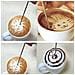 Motta Penna Latte Art Acciaio Inox 18 / 10 Professionale Gomma Rossa / blu Made In Italy - Acciaio Inox - Foto miniatura 1
