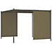 Gazebo da Giardino con Tetto Retrattile 3x3 m Talpa 180 g / m² - Foto miniatura 4