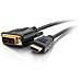42515 1.5m HDMI DVI-D Nero cavo e adattatore video - Foto miniatura 1