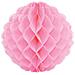 Sfera In Carta Ø 25 Cm - Rosa - Foto miniatura 1