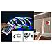 Striscia Led 3m Rgb Sensore Movimento Adesivo Telecomando Batteria Usb Te-b0453 - Foto miniatura 1