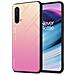 Custodia Compatibile Con Oneplus Nord Ce 5g In Giallo - Rosa - Coperchio Protettivo Bicolore In Vetro Temperato E Silicone Tpu - Foto miniatura 1