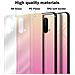Custodia Compatibile Con Oneplus Nord Ce 5g In Giallo - Rosa - Coperchio Protettivo Bicolore In Vetro Temperato E Silicone Tpu - Foto miniatura 6