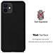 Custodia Compatibile Con Apple Iphone 12 Mini (5,4 Zoll) In Nero Metallo - Hard Case Coperchio Protettivo In Look Metallico Contro I Graffi E Gli Urti - Foto miniatura 3