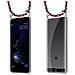 Catena Di Telefoni Cellulari Compatibile Con In Rosso Blu Bianco - Coperchio Protettivo In Silicone Con Anelli D'argento, Cinturino In Corda E Custodia Staccabile - Foto miniatura 7