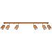 Applique Da Soffitto In Legno Keke 6 Legno 200x50x1200 Mm Legno - Foto miniatura 4