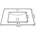 Lavabo Da Incasso Rea Dafne 75 - Foto miniatura 3