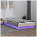 Giroletto con LED 90x190 cm Single in Legno Massello - Foto miniatura 1